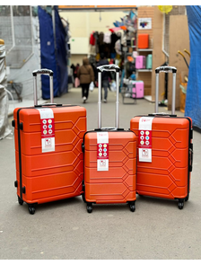 Чемодан большой Neyron ABS L оранжевый