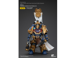 Претор Ультрамарин с силовым мечом (Warhammer Horus Heresy) - КОЛЛЕКЦИОННАЯ ФИГУРКА 1/18  Ultramarines Legion Praetor with Power Sword and Volkite Serpenta (JT00126) - JOYTOY