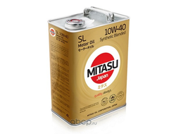 Масло моторное Mitasu Motor Oil SL 10W-40 полусинтетическое 4 л MJ1244