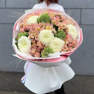 Сборный букет "Маффин"