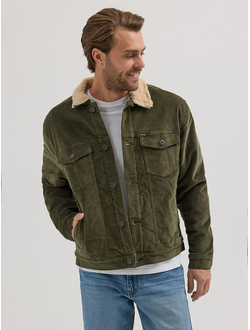 Куртка Wrangler® Sherpa Lined Corduroy Trucker Jacket