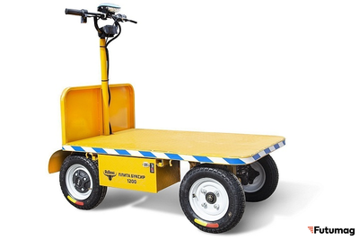 Платформенная тележка электрическая RuTrike ПЛИТА БУКСИР 1200