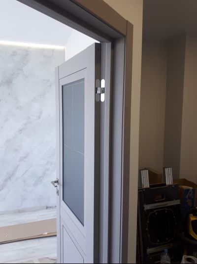 ДВЕРНАЯ ЛИНИЯ. ДЕКАНТО. SOFT TOUCH СЕРЫЙ БАРХАТ