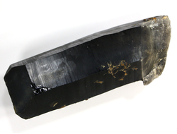 Морион (черный хрусталь), дымчатый кварц, кристалл, Казахстан (170*63*53 мм, 845 г) №19894