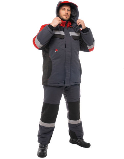 Костюм ФОРМУЛА ЗИМА с полукомбинезоном