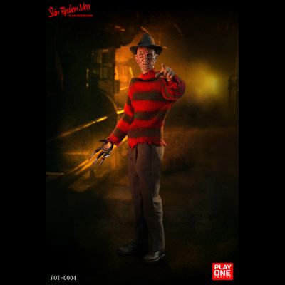 ПРЕДЗАКАЗ - Фредди Крюгер (серия &quot;Кошмар на улице Вязов&quot;)  - Коллекционная фигурка 1/12 SCALE skin broken man (POT-0004) - Play One twelve ?ЦЕНА: 10900 РУБ.?