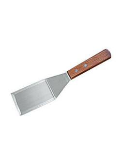 Лопатка 11*7 см с деревянной ручкой, 30 см, нержавеющая сталь