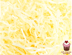 Наполнитель бумажный 100гр, цвет ванильно-желтый