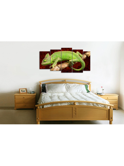 Модульная картина &quot;Хамелеон&quot;