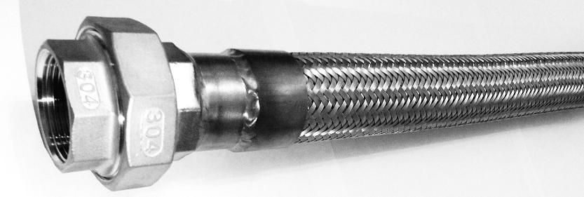 РВД Рукав высокого давления металлорукав из нержавейки 304 разъемное соединение американка (сгон) из