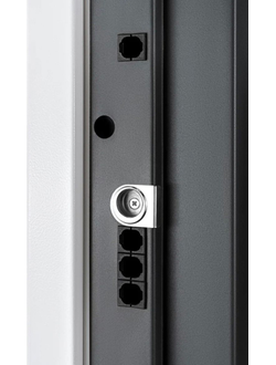 Входная Дверь ВИКТОРИЯ серая ТЕРМО Антарес