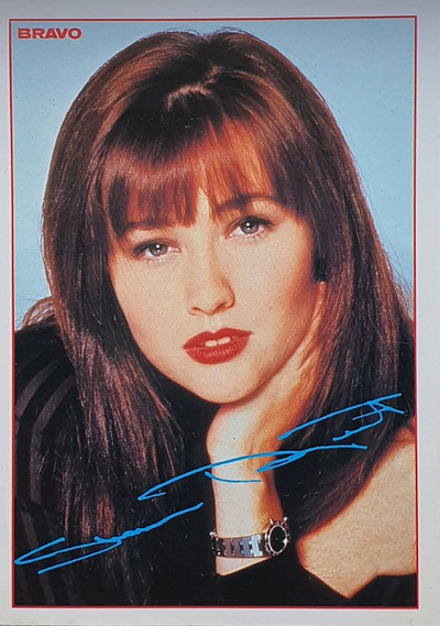 Shannen Doherty Original Music Card Archive