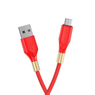 Дата-кабель   Borofone BX92 USB   Advantage, 1.0м, 2.4A, micro
