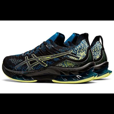 Asics Gel Kinsei Blast Black / Glow Yellow