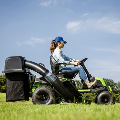 Травосборник для садовых райдеров Greenworks 82V