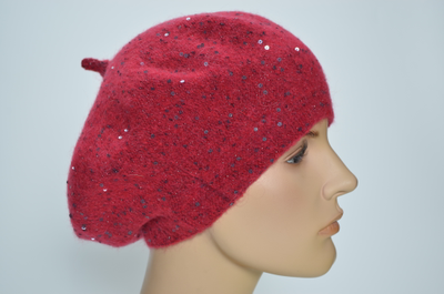 Вицио Италия берет красный