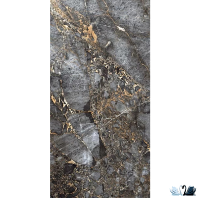 Керамогранит Staro Palacio Canyon Black 60х120 см глянцевый high gloss