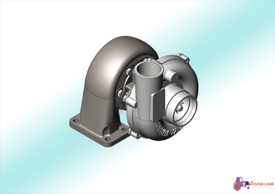 Турбокомпрессор для Д-260.14 - ТКР 7TT-01.03