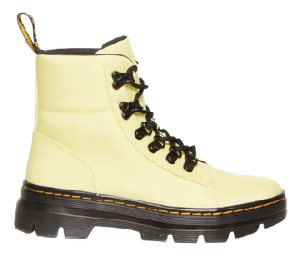 Ботинки Dr. Martens Combs Women's Nylon Lemon Yellow