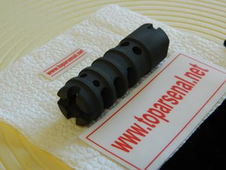 Russian authentic DTK Citadel TKM Vepr VPO 208/209 0.366 gauge muzzle brake Red Heat for sale