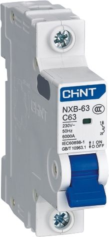 NXB-63 1P C16 - Автоматический выключатель 1 полюс, 16А, 6кА, характеристика C