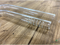 Набор Lily Pipe Spin NANO 17 мм - вход и выход из стекла