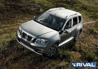 Пороги Nissan Terrano (2014-н.в.), RIVAL, Россия