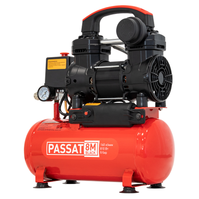 Компрессор безмасляный PASSAT-8M BLACK
