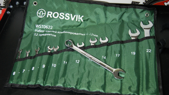 Набор ключей  комбинированных в сумке, 6-24 мм, 16 штук WST0624
