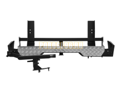 Задний силовой бампер серии Трофи на NISSAN NP300 2010-2015 (03.405.02)