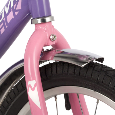 Велосипед NOVATRACK Vector 16 2020 фиолетовый