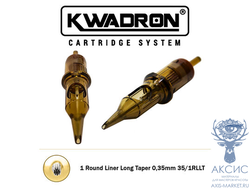 Картриджи для перманентного макияжа KWADRON 35/1RLLT (20 шт.) Польша