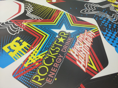 Наклейки на квадроцикл Suzuki LTR 450 ATV Quad #586RS1