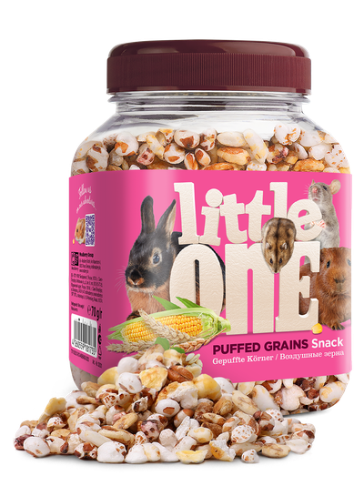 Little One для грызунов воздушные зёрна 100 г