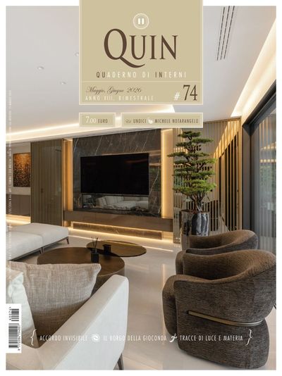 Quin Magazine Quaderno Di Interni Issue 74 Иностранные журналы об интерьере в Москве, Intpressshop
