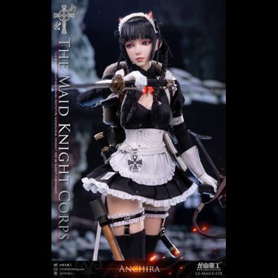 ПРЕДЗАКАЗ - Боевая горничная-стрелок - Коллекционная фигурка 1/6 Maid Knight Corps Grenade Soldier ANCHIRA (LS-Meid.S-01B) - Longshan ?ЦЕНА: 19500 РУБ.?