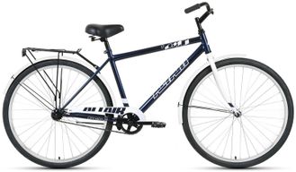 Дорожный велосипед ALTAIR CITY 28 high серый, темно-синий, рама 19