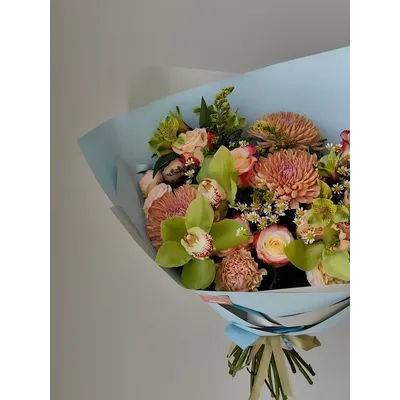 Букет цветов на 8 марта № 743