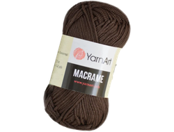 Macrame (YarnArt) цвет № 157 коричневый
