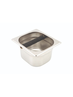 Нок-бокс металлический для кофейного жмыха 17,6*16,2*10 см