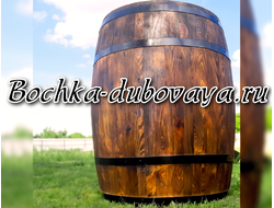 Бочка под старину из сосны 100 литров