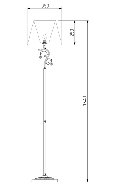 Напольный светильник
