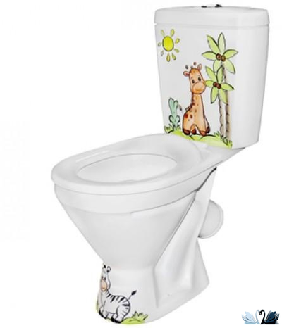Унитаз Rosa Детский компакт с сиденьем