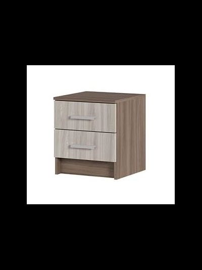 Гармония ТБ 601 Прикроватная тумба Ясень шимо темный/Ясень шимо светлый