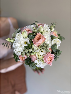 Букет невесты & Бутоньерка № 1365
