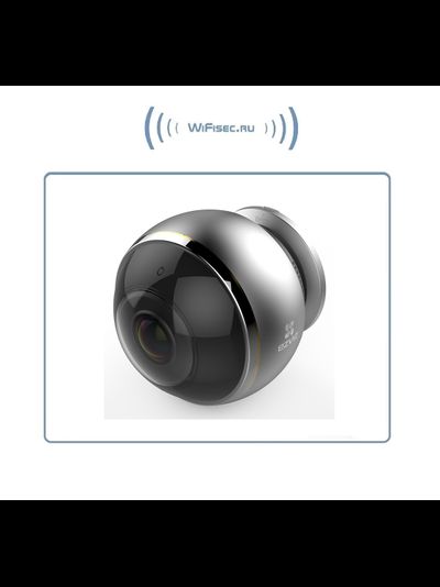 EZVIZ Mini Pano панорамная 360 градусов WiFi (2.4/5 Ггц) видеокамера с DVR, Full HD