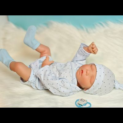 Кукла Реборн мальчик Алёша (мягконабивная)