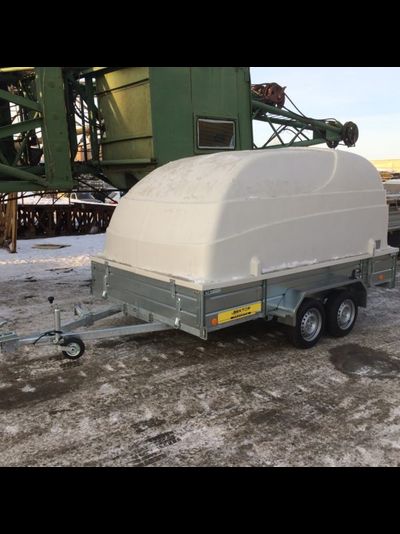 Прицеп ЛАВ-81013A с пластиковой крышкой