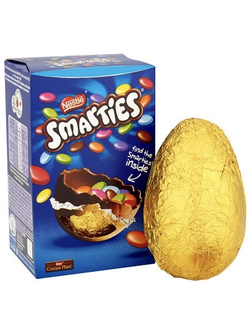 Драже Smarties Шоколадное яйцо 122гр (6 шт)