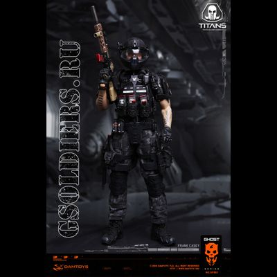Коллекционная фигурка 1/6 GHOST SERIES - TITANS PMC - Frank Casey (SF002) - DAMToys